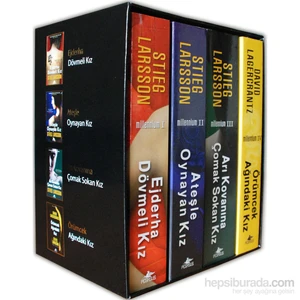 Millennium Serisi Özel Kutulu Set (4 Kitap) - Stieg Larsson David Lagercrantz