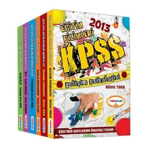 Yediiklim Yayınları KPSS Eğitim Bilimleri Modüler Set 2013