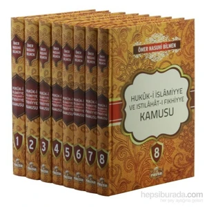 Hukuk-i İslamiyye ve Istılahat-i Fıkhiye Kamusu (8 Cilt Takım) - Ömer Nasuhi Bilmen