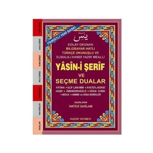 Yasin-i Şerif ve Seçme Dualar - Küçük Boy Fihristli (033)