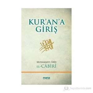 Kur'An'A Giriş-Muhammed Abid El-Cabiri