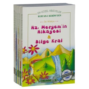 Kur’An-I Kerim’Den En Güzel Hikayeler (Renkli, 10 Kitap Set)-Saniyasnain Khan