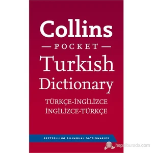 Collins Yayınları Pocket Turkish Dictionary İngilizce-Türkçe/Türkçe-İngilizce