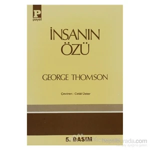 İnsanın Özü-George Thomson