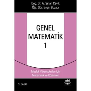 Genel Matematik 1 - Myo'lar İçin