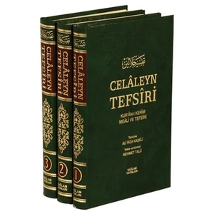 Celaleyn Tefsiri Tercümesi Kuran-I Kerim Meali Ve Tefsiri (3 Cilt, Takım)