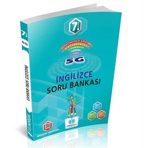Sözün Özü Yayınları 7. Sınıf 5G İngilizce Soru Bankası