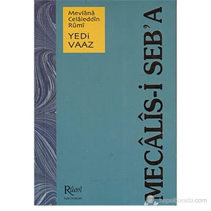 Rumi Yayınları Mecalis-i Seb'a Yedi Vaaz (Cep Boy)