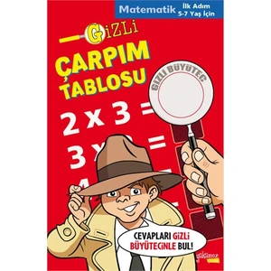 Gizli Büyüteçli Çocuk Kitapları: Çarpım Tablosu