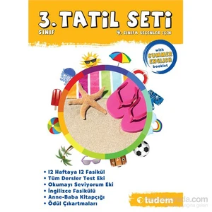 Tudem Yayınları 3. Sınıf Tatil Seti