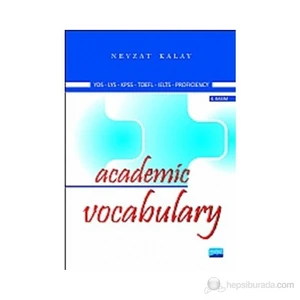 Academic Vocabulary-Nevzat Kalay