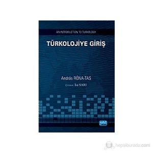 Türkolojiye Giriş - An Introduction To Turkology-Andras Rona-Tas