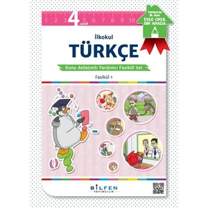 Bilfen Yayınları Kültür 4. Sınıf Türkçe Konu Anlatımlı Fasikül Set