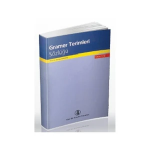 Türk Dil Kurumu Yayınları Gramer Terimleri Sözlüğü