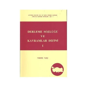 Türk Dil Kurumu Yayınları Derleme Sözlüğü Ve Kavramlar Dizini (3 Cilt Takım)