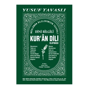 Dinı Bilgili Kuran Dili Elifbası-Yusuf Tavaslı