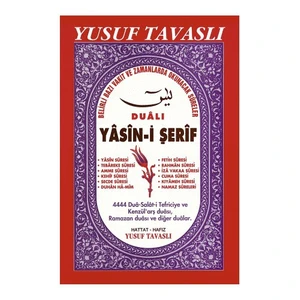 Dualı Yasin-İ Şerif-Yusuf Tavaslı