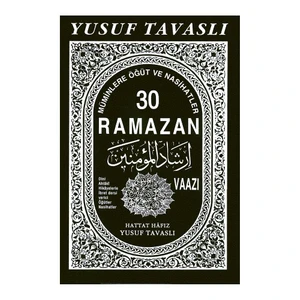 30 Ramazan Vaazı-Yusuf Tavaslı