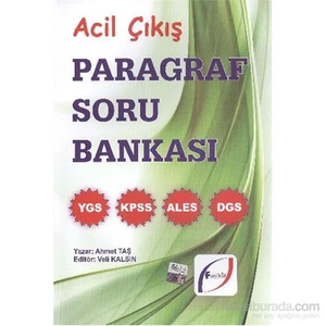Yıldız Fasikül Acil Çıkış Paragraf Soru Bankası