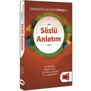 Yargı Yayınevi Sözlü Anlatım Üniversiteler İçin Türkçe - 2