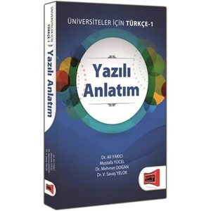 Yargı Yayınevi Yazılı Anlatım Üniversiteler İçin Türkçe - 1