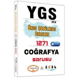 Yediiklim Yayınları YGS Den Önce Çözülmesi Gereken 1271 Coğrafya Sorusu