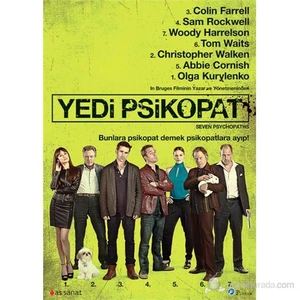 Seven Psychopaths (Yedi Psikopat) (DVD)