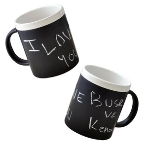 Tebeşirli Kupa ( Chalk Mug ) Siyah