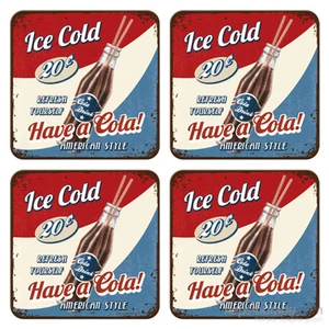Have A Cola Bardak Altlığı (4 Lü Set)