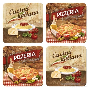 Italian Bardak Altlığı (4 Lü Set)