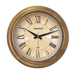 Time Gold Fiyona Duvar Saati(Eskitme)-35cm TG142