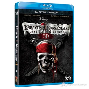 Pirates Of The Caribbean On Stranger Tides (Karayip Korsanları Gizemli Denizlerde) (3DBlu-Ray Disc + Blu-Ray Disc)