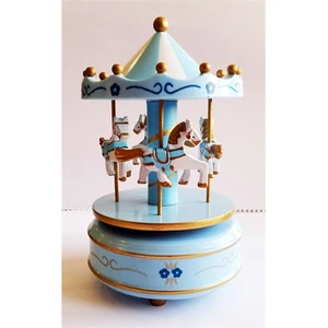 Turkuaz Atlı Karınca Carousel Müzikli
