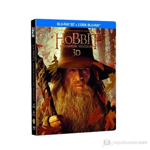 Hobbit: An Unexpected Journey (Hobbit: Beklenmedik Yolculuk) (3D+2D Blu-Ray Disc) (4 Disk)