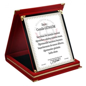 1001 Hediye Öğretmenler Gününe Özel Plaket
