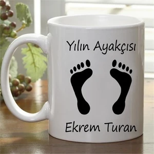 1001 Hediye Kişiye Özel Yılın Ayakçısı Kupası