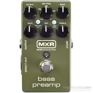 MXR M81 Bass Preamp EQ Bas Pedalı