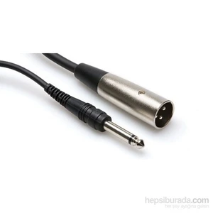 Xlr (M) - 1/4'' Ts (M) Balanssız Kablo 3 Mt.