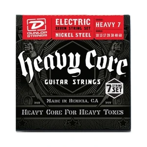 Jim Dunlop Heavy Core 10-60 7 Telli Elektro Gitar Teli