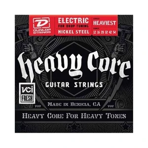 Jim Dunlop DHCN1254 Heavy Core Elektro Gitar Teli (12-54)