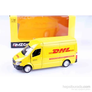 Dhl Mercedes-Benz Sprinter 1/36 Çek Bırak Die Cast Model Araç
