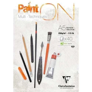 Paint On Multi Techniques Karışık Teknik Blok 40 Yaprak 250 Gr. A5