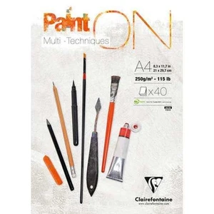 Paint On Multi Techniques Karışık Teknik Blok 40 Yaprak 250 Gr. A4