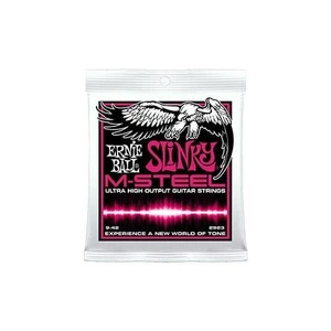 Ernie Ball P02923 M-Steel Super Slinky 0.09 - 0.42 Elektro Gitar Teli