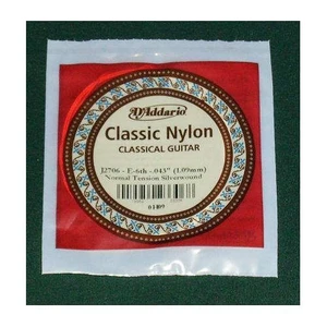 Klasik Gitar 6.Tel Tek (Mi) D'Addario J2706
