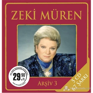 Zeki Müren - Arşiv 3 (5CD Box)