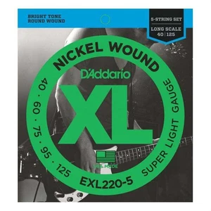 EXL220-5 Long Scale 5 Telli Bas Gitar Teli (40-125)