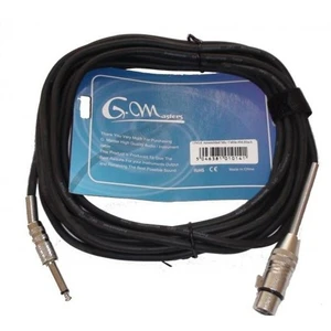 GM-16 6M Mikrofon Kablosu / XLR-Çivi Jack
