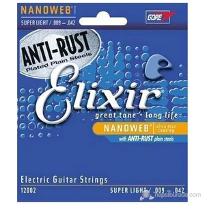 12002 Nanoweb Super Light Elektro Gitar Teli (9-42)