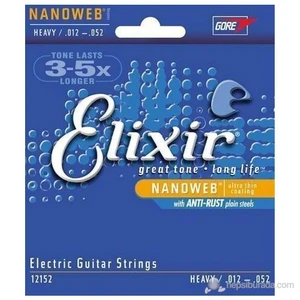 12152 Nanoweb Heavy Elektro Gitar Teli (12-52)